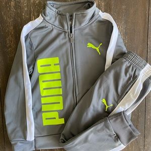 Boys Puma jogger two piece set size 5!